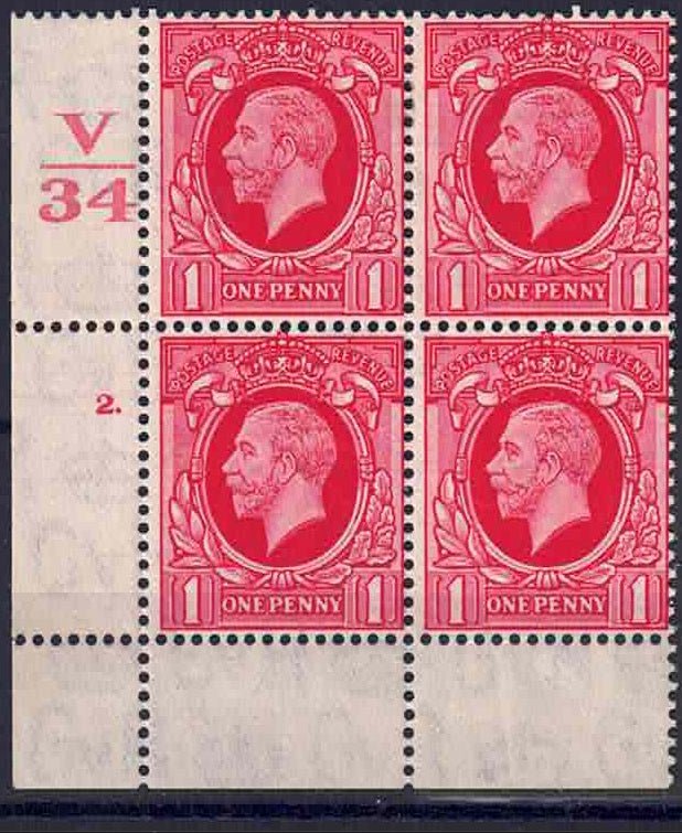 GV Spec 48 SG440 Control V34 2dot Perf type 2 Unmounted Mint