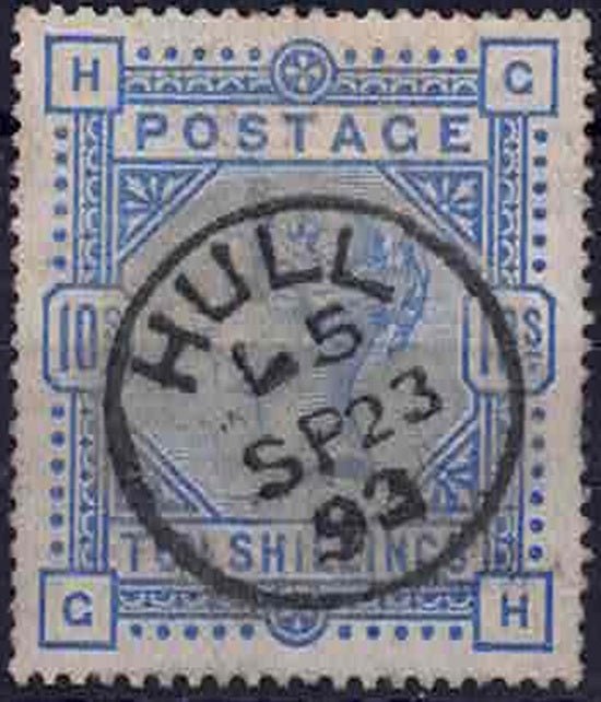 QV SG183 upright Hull Sep 23 1893 CDS