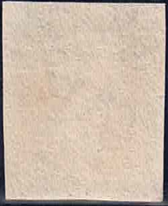 QV 1840 SG4 Deep Blue plate 2 Re-Entries cancel Black MX Letters T-A just touching by A