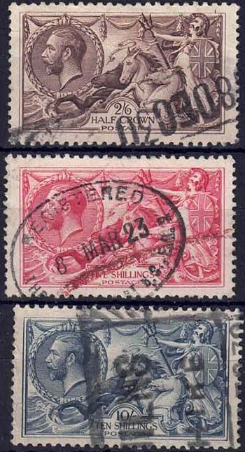 GV SG413a 416-417 Seahorse set Fine Used