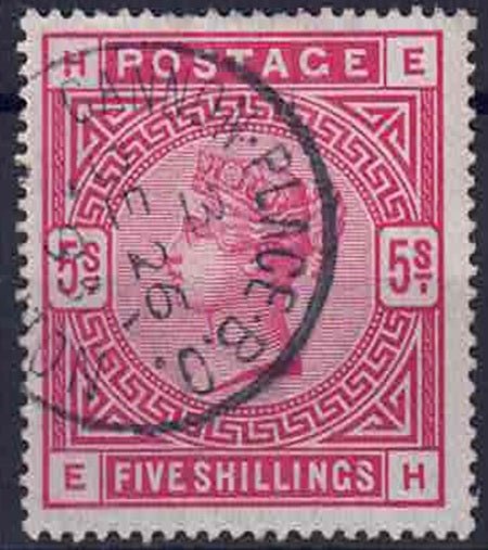 QV 1883-84 SG180 Rose Cds Cannon Place De 26  nice colour