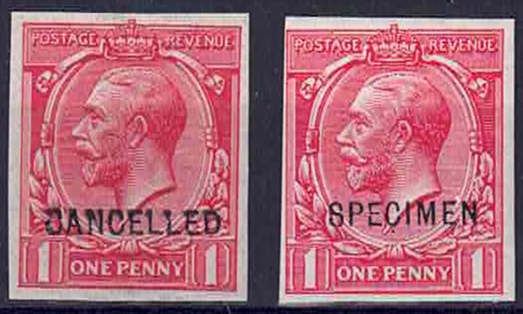 GV 1912 Spec N16 SG357t and w Cancelled Type24 and Specimen Type 26