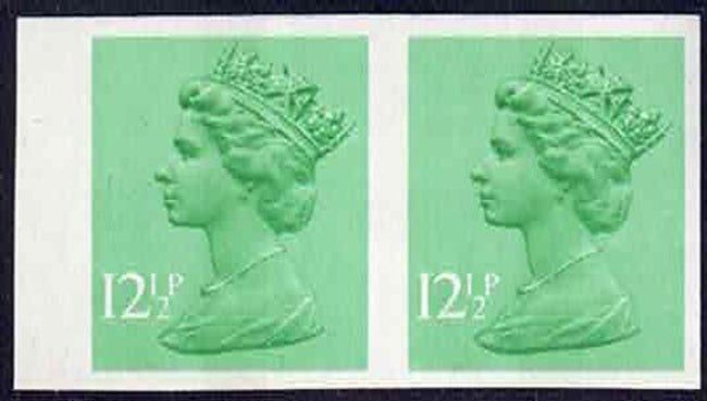 QEII 1982 Machin X898a imperf pair U/M