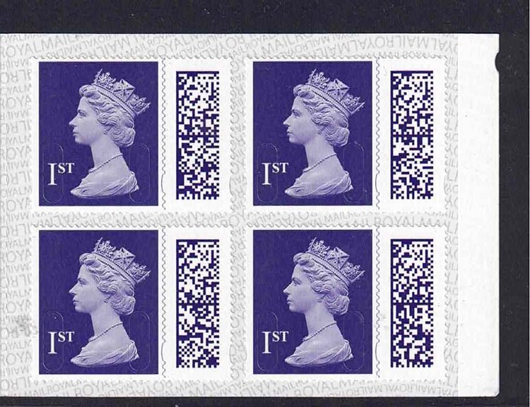GB 20 1st class stamps Face Value £34 - Full gum (from Royal mail stamp swop scheme)