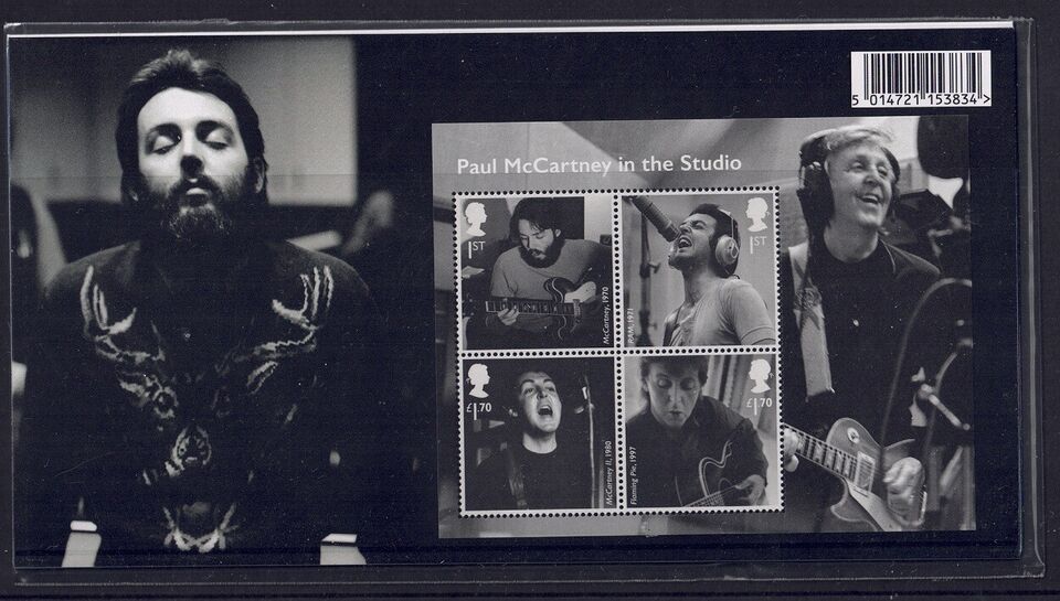 GB 2021 Paul McCartney Presentation pack No 601 + MINIATURE SHEET