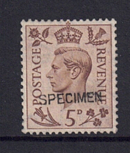 GV1 5d SG 469 ovpt Speicem type 30 part gum rarer type unmounted Mint PTS cert