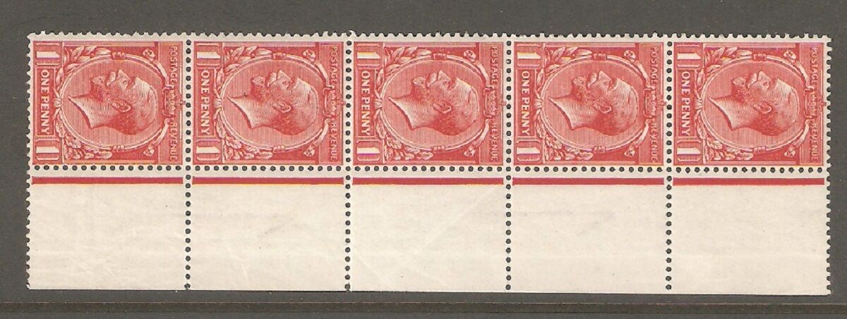 GV Royal Cypher Spec N16yb Postage watermark on stamps