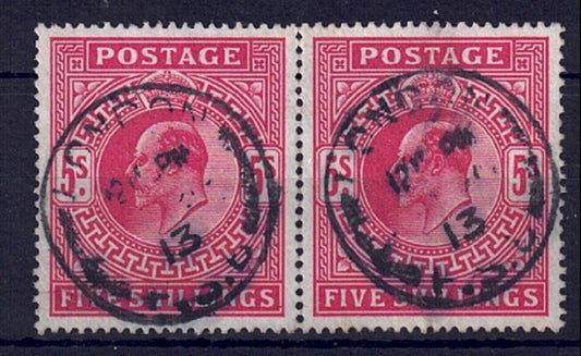 EDV11SG318 Pair1911/13 Carmine London CDS superb colour