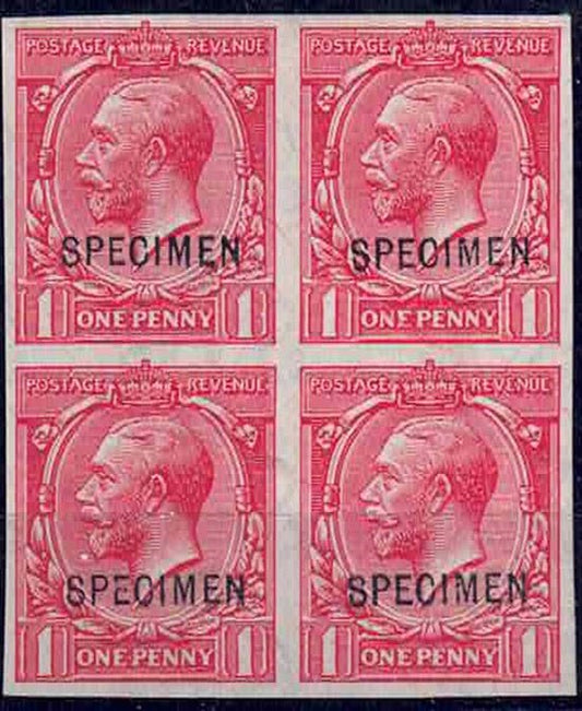 GV SG357 N16t Block of 4 Specimen type 26 L/M