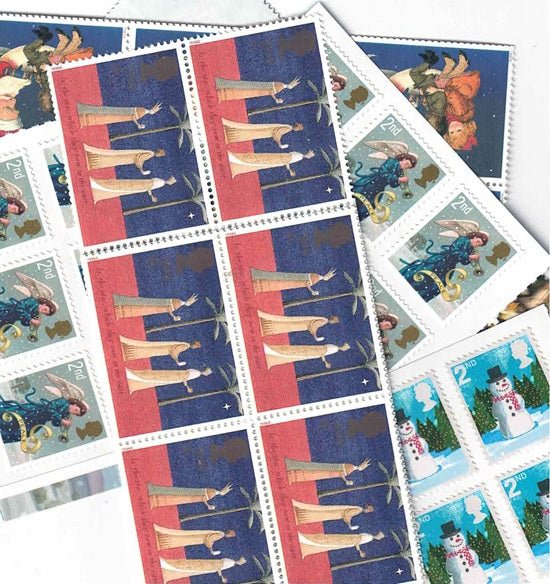 GB 50 2nd Class stamps Face Value £43.50 - Full gum