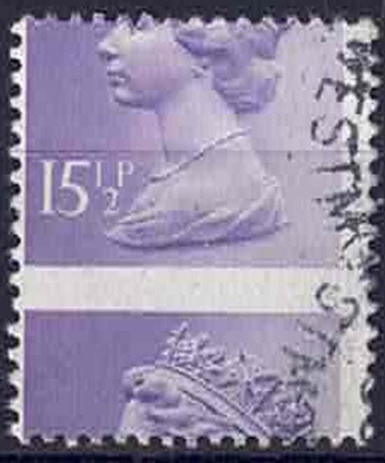 QEII 1983 Sg 907 pale violet huge perf shift fine used