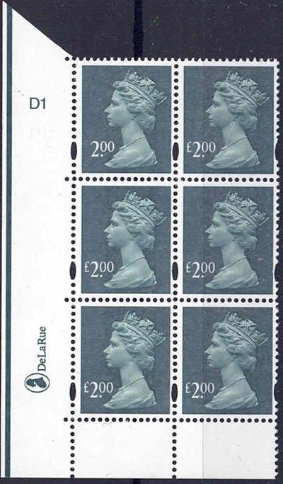 QEII 2003 SG Y1747 Missing £ control