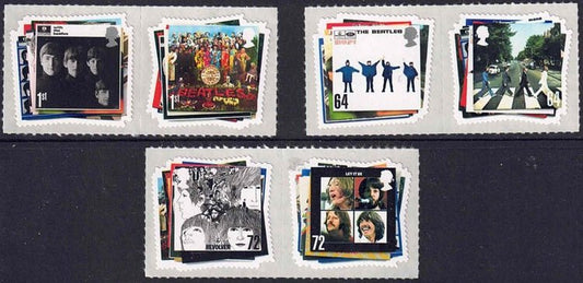 QE11 SG2686-2691 (The Beatles Album Covers) 2007 U/M