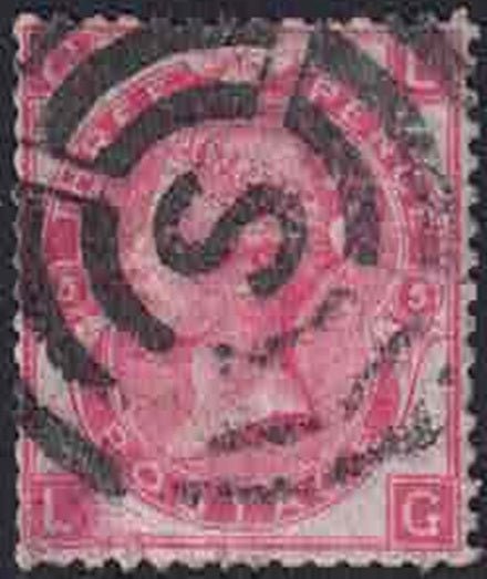 QV SG103 3d Rose (Pre-cancel Elder Smith)