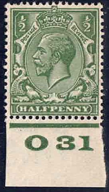 GV Block Cypher Green Control O31 unmounted mint