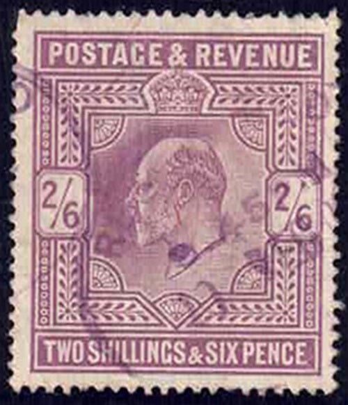 EDVII SG261 Pale,Dull,Purple Chalky fine used