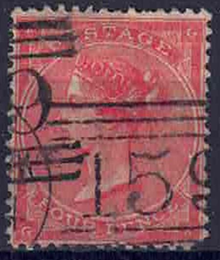 QV 1862-64 SG82 4d hair lines (Glasgow CDS) Used