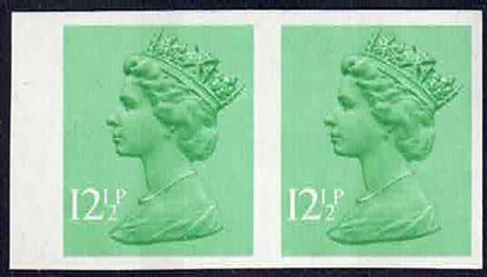 QEII 1982 Machin X898a imperf pair U/M